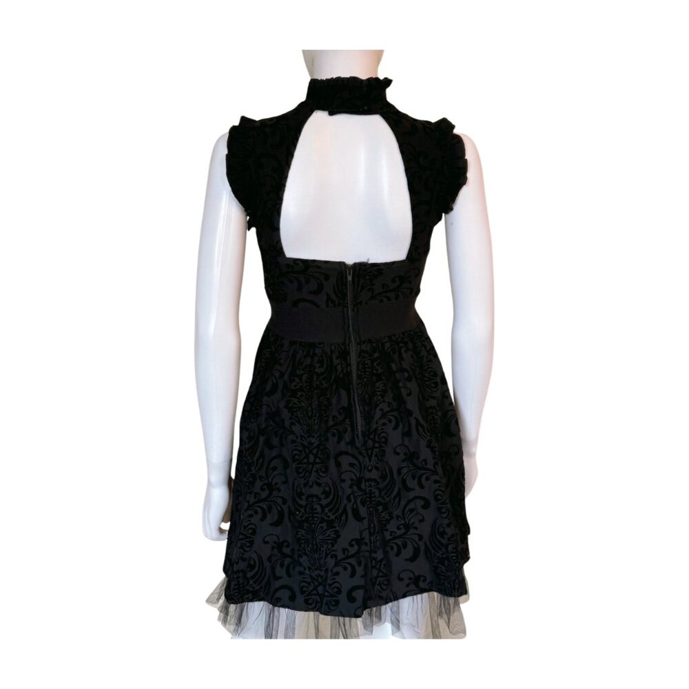 Killstar Gothic Lace-Up Mini Dress – XS – Like New - Picture 9 of 9